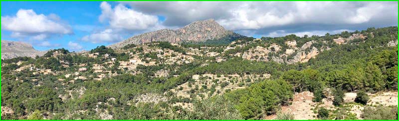 ruta 01 SF Son Font - Bauca - Galilea en Baleares