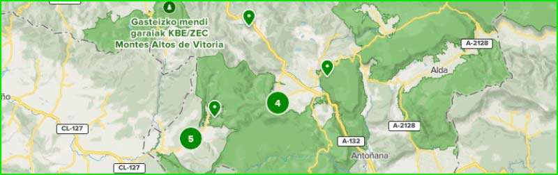 ruta 10. Senda Txarabitana en Vizcaya