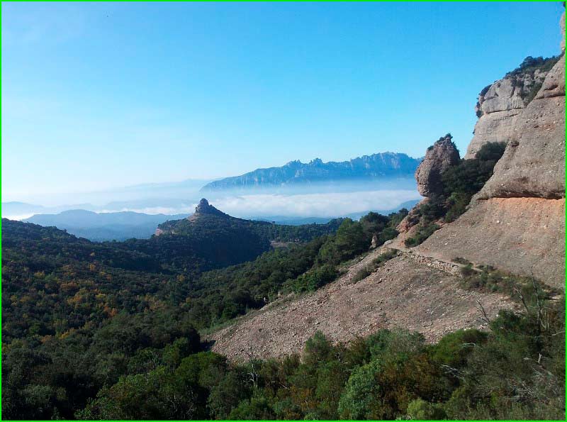 ruta A117 Encavalcada - Simanya en Barcelona