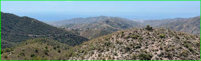 Parque Natural de las Sierras de Tejeda en Málaga