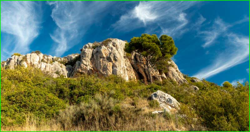 Parque Natural Montes de Málaga en Málaga