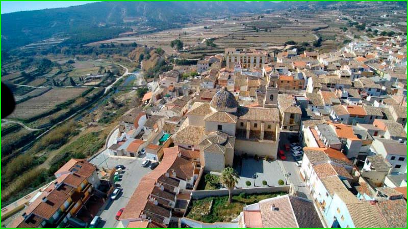 ruta Adzaneta - Ayelo de Malferit en Valencia