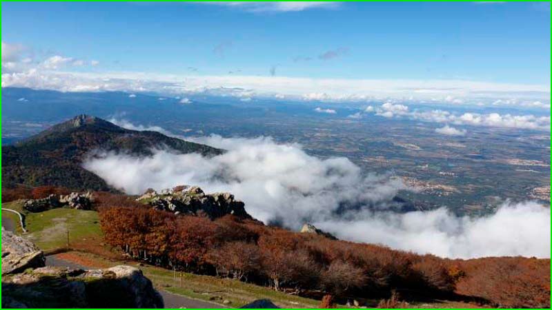 ruta AE95 Castell de Requesens - AE104 Mirapois en Gerona