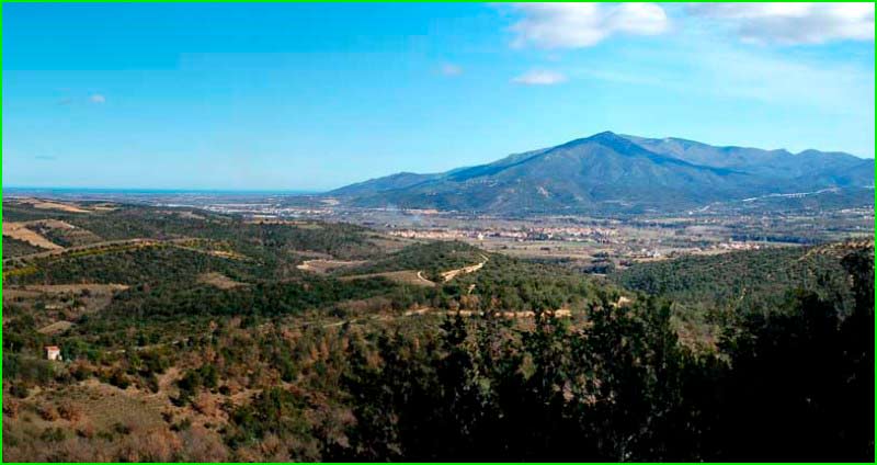 Paraje Natural de Interés Nacional de la Albera en Gerona