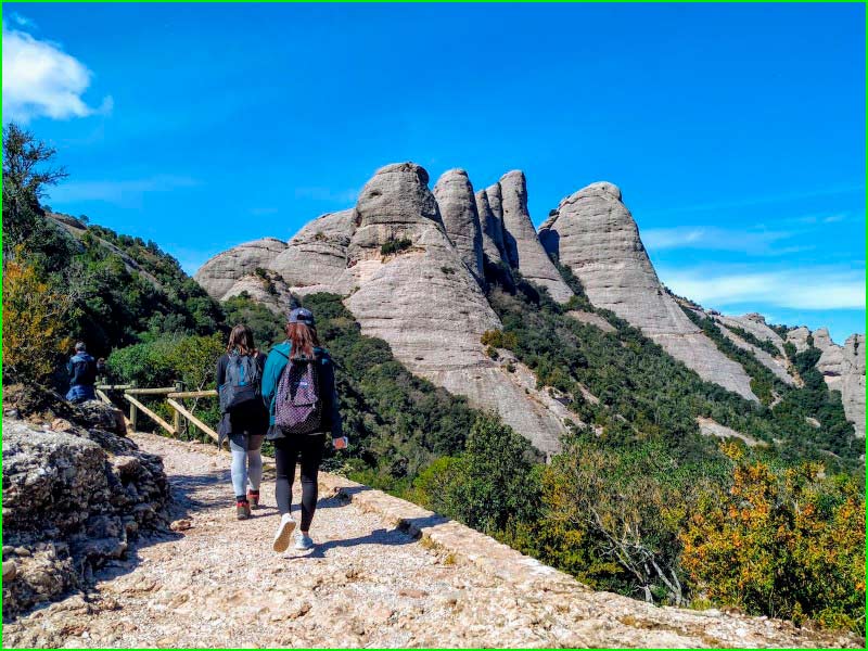 Parque Natural de la Montaña de Montserrat en Barcelona