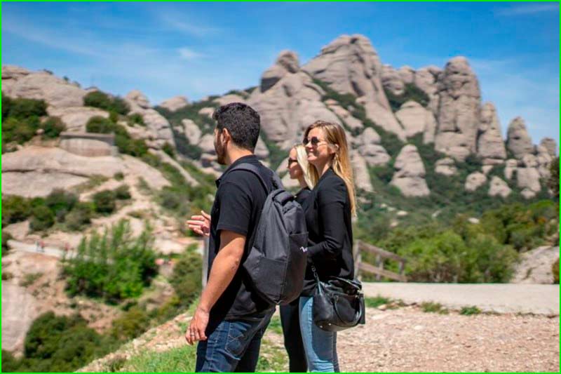 ruta Aeri de Montserrat - La Trona - Monasterio de Montserrat vía GR®96 en Barcelona