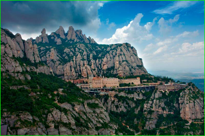 track Aeri de Montserrat - La Trona - Monasterio de Montserrat vía GR®96 en Barcelona