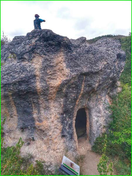 track Albaina - Canteras - Cuevas de Lano en Alava