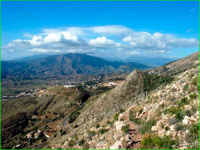 ruta Alhaurín de la Torre - Monte Calamorro - Pico Mijas en Málaga