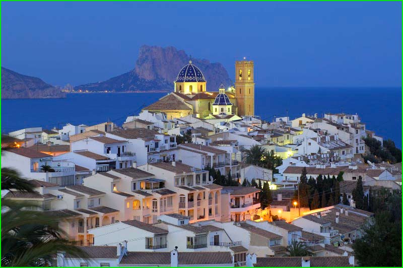 track Altea La Vella - Altea en Alicante, Valencia