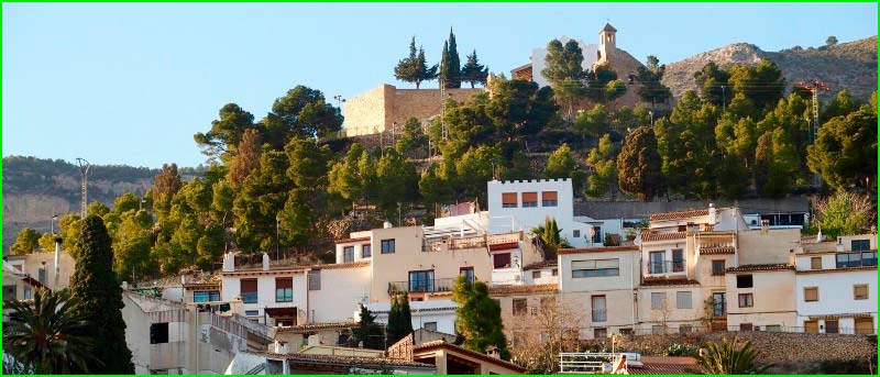 ruta Alto de la Penya de Sella en Alicante, Valencia