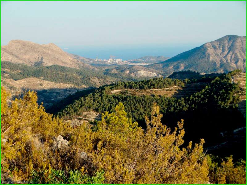 track Alto de la Penya de Sella en Alicante, Valencia
