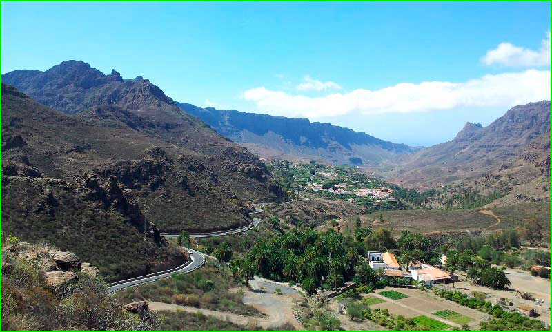 ruta Alto de los Corrales en Las Palmas