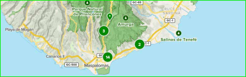 ruta por Paisaje Protegido de Fataga