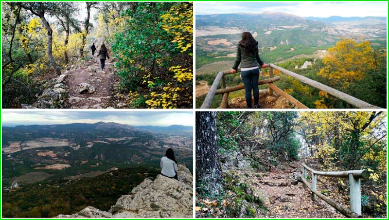 track Alto del Pinar - Barranco de los Ojos en Alicante, Valencia
