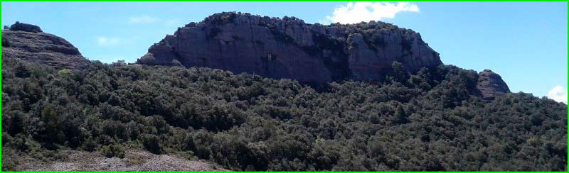 Parque Natural de Sant Llorenç del Munt i l'Obac en Barcelona