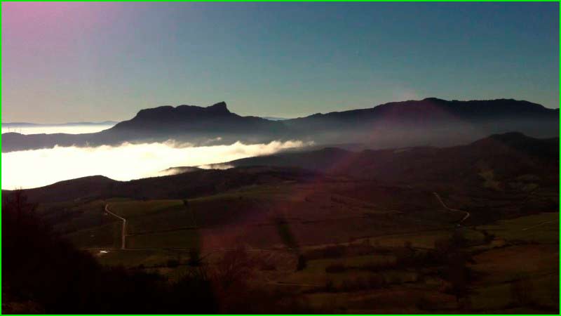 track Antoñana - San Roman de Campezo en Alava