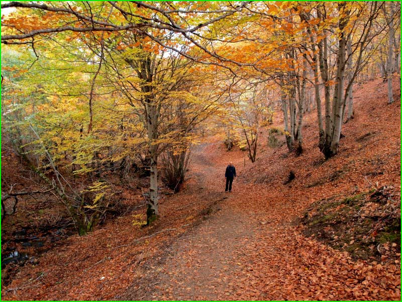 ruta por Parque Natural de Izkiz