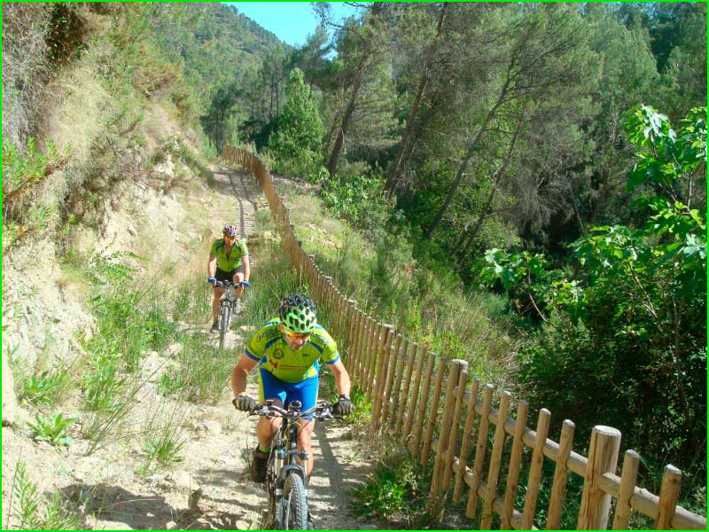 track Arañuel - Collado del Canturro en Castellón