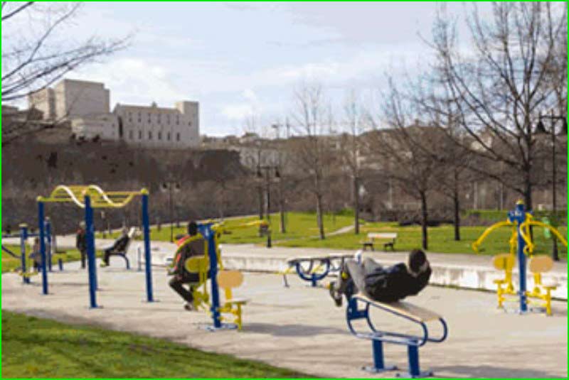 track Aranzadi - Barañáin vía Río Arga en Navarra