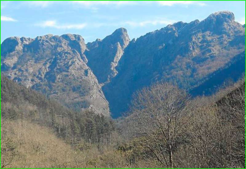 ruta por Parque Natural Aiako Harria