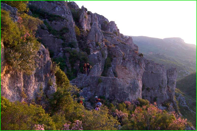 track Area de Lleure de la Vall - Bufadors de Lloret - Coll de Morralets en Tarragona