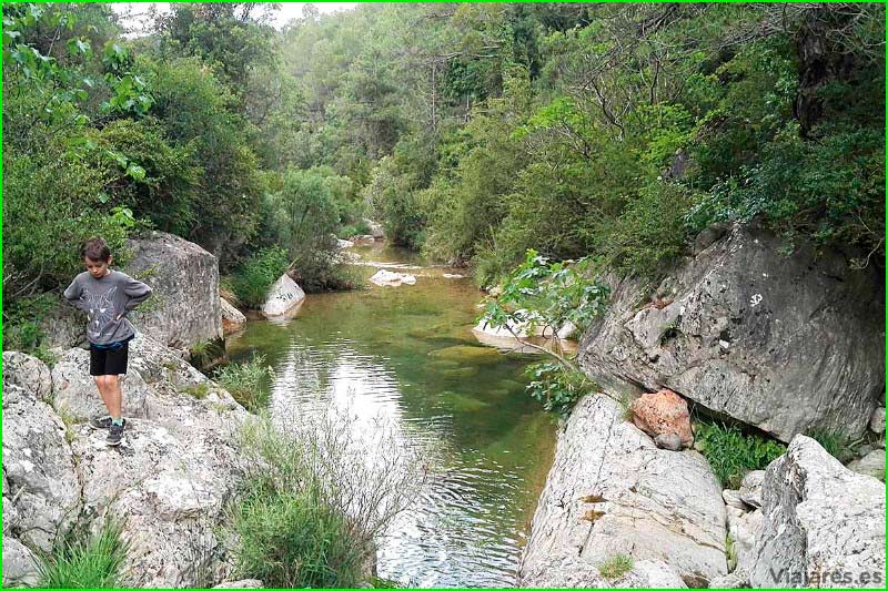 ruta Área recreativa de la Franqueta - Río Estrets - La Dona Girada en Tarragona