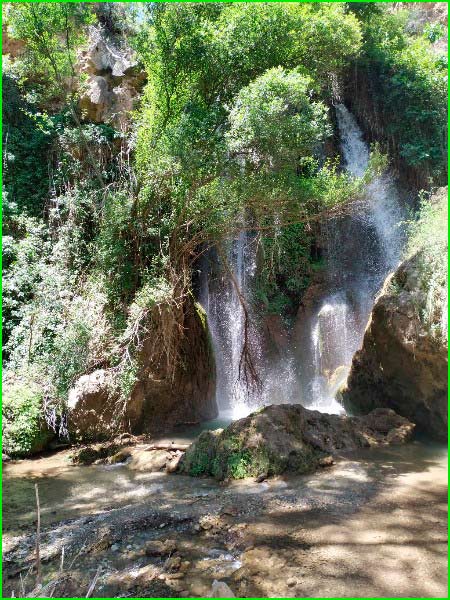 track Área Recreativa El Río - Cascada del Arroyo del Alcázar en Malaga