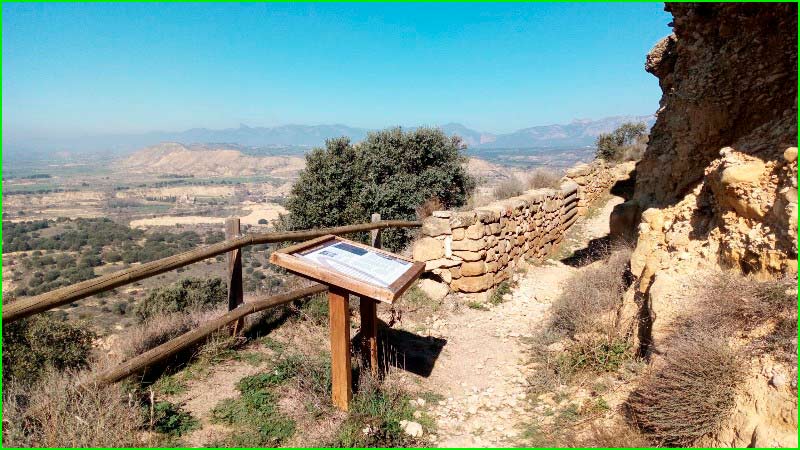 ruta Área Rural Tierz en Huesca