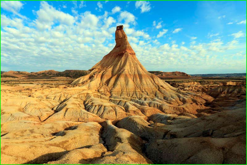 Parque Natural de las Bardenas Reales en Navarra