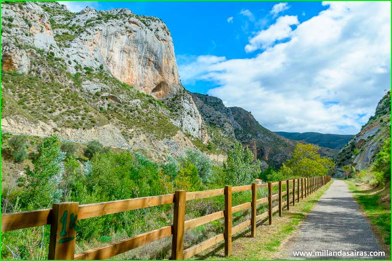 track Arnedo - Arnedillo vía Verde Cidacos en La Rioja