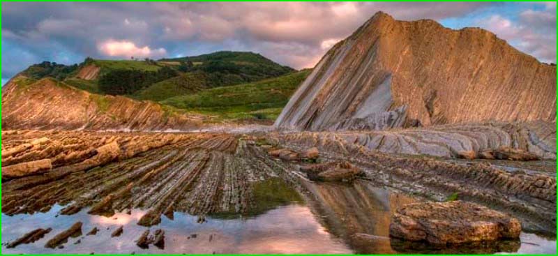 Geoparque de la Costa Vasca en Guipúzcoa