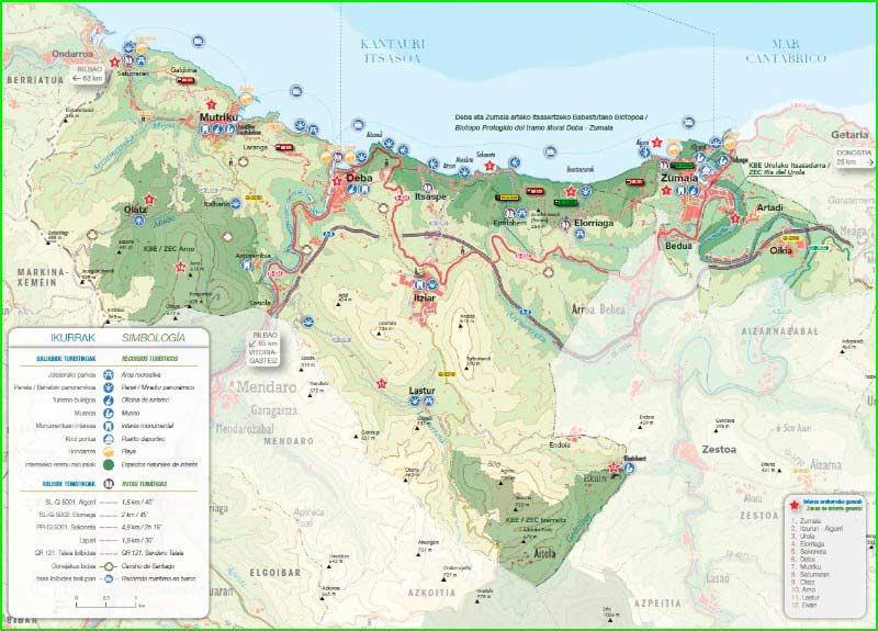 ruta Arritokieta - Gautxori en Guipúzcoa