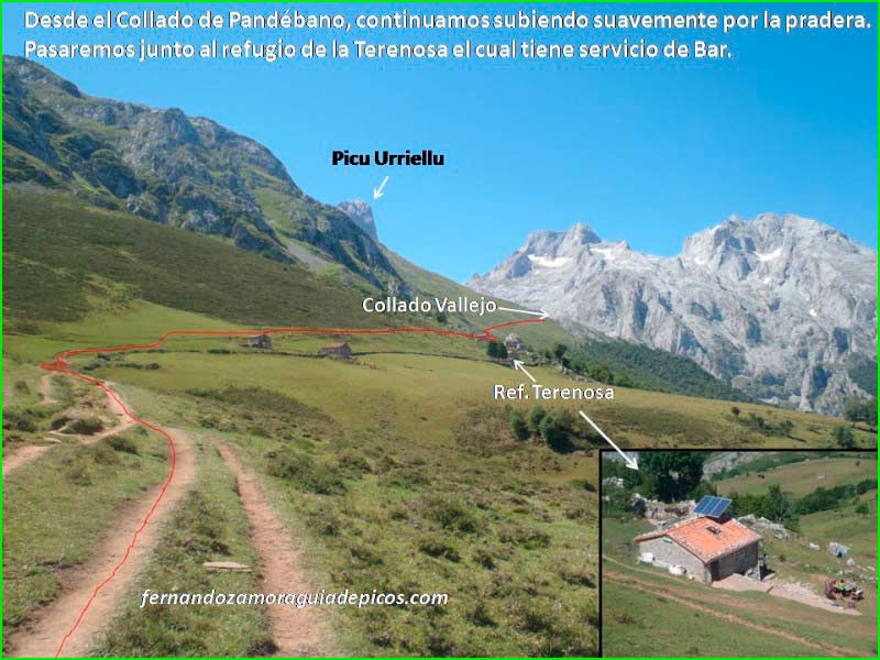 ruta Arroyo de Caneru - La Terenosa - Refugio de Urriellu en Asturias