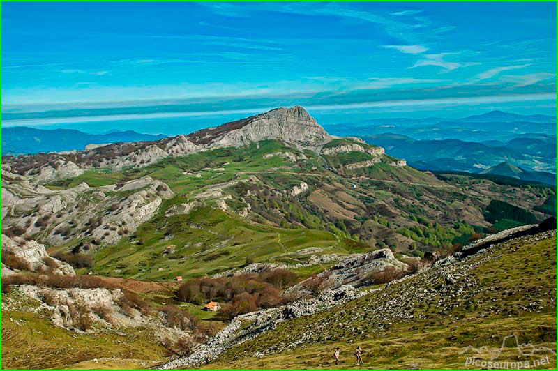 Parque Natural del Gorbeia en Vizcaya