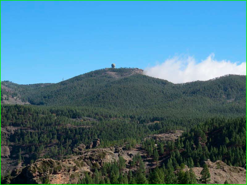 track Ayacata - Pico de las Nieves en Las Palmas