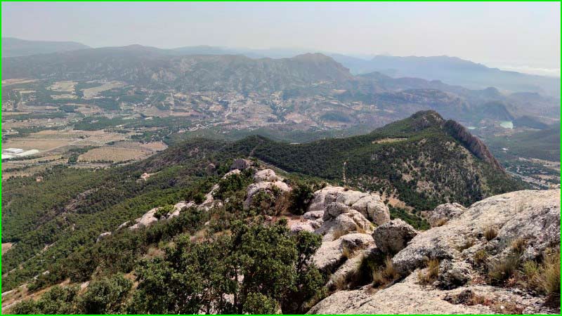 Paisatge Protegit de la Serra del Maigmó i Serra del Sit en Alicante