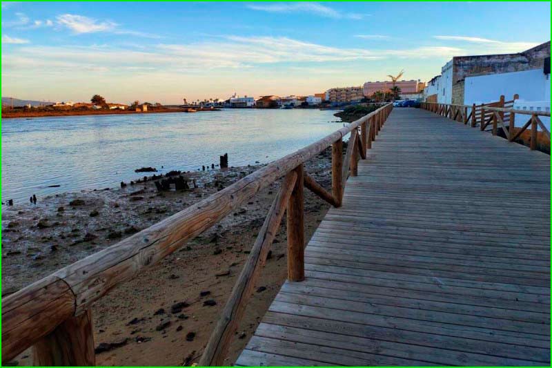 track Barbate - Rio Barbate  - Puerto de Barbate en Cádiz