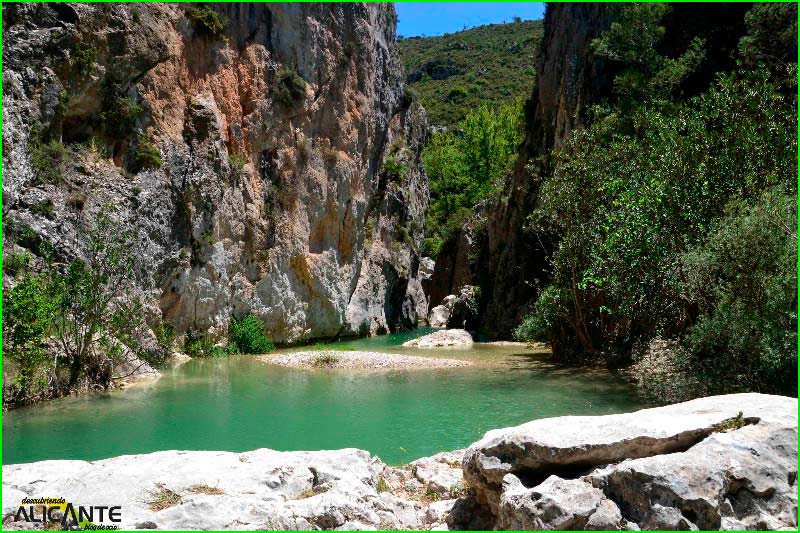 ruta Barranc de l'Encantada en Alicante