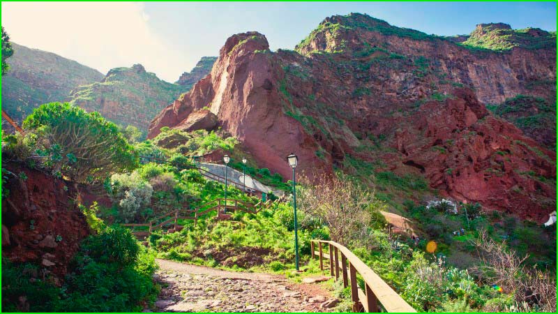 Monumento Natural del Barranco de Guayadeque en Las Palmas