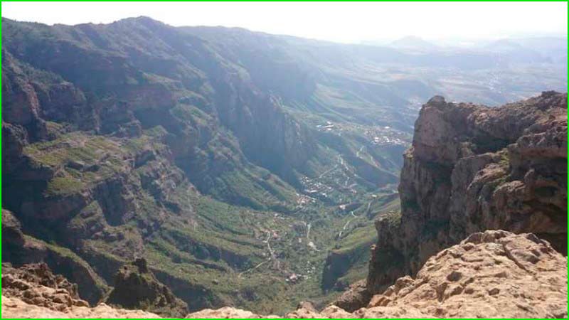 Monumento Natural Riscos de Tirajana en Las Palmas