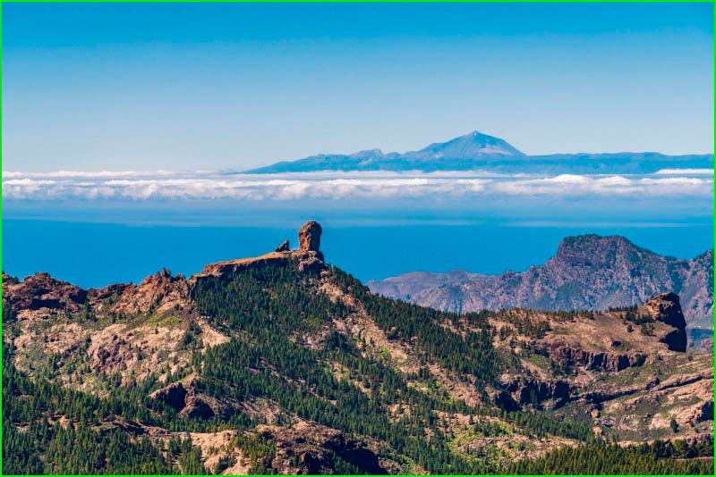 Monumento Natural del Roque Nublo en Las Palmas