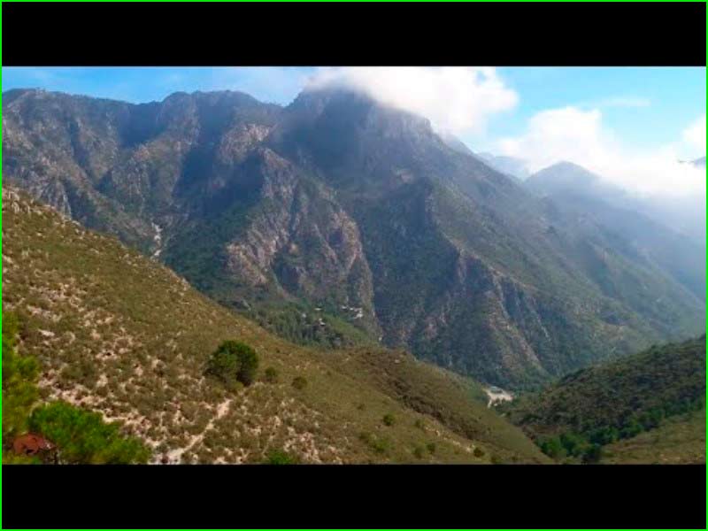 track Barranco del Mármol - Cerro Tres Cruces - Acebuchal en Málaga