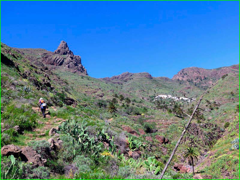 ruta Barranco la Pasadilla - Erque - Barranco Jina en Santa Cruz de Tenerife