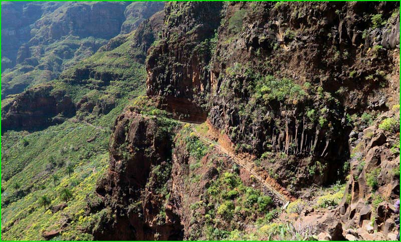 track Barranco la Pasadilla - Erque - Barranco Jina en Santa Cruz de Tenerife