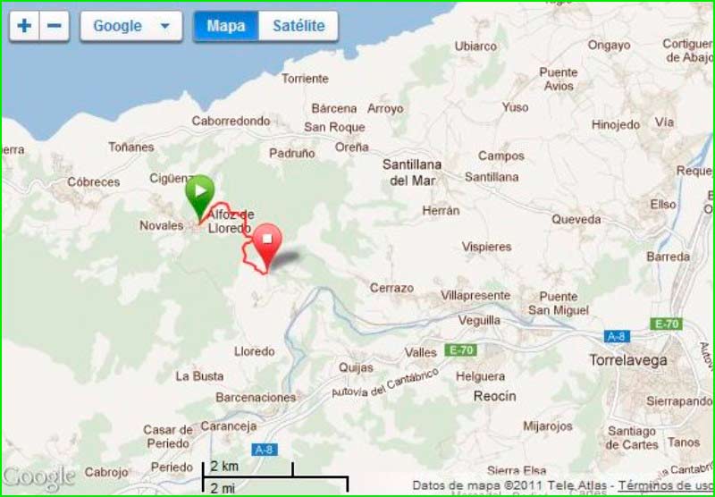 Santillana del Mar en Cantabria