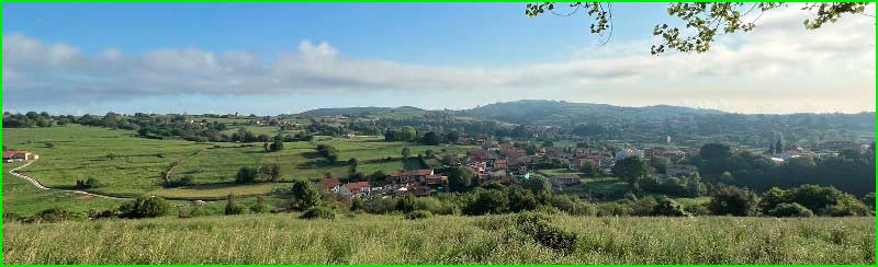 ruta Barrio de Fresnedo - Novales - Cóbreces - Barrio Castrada en Cantabria