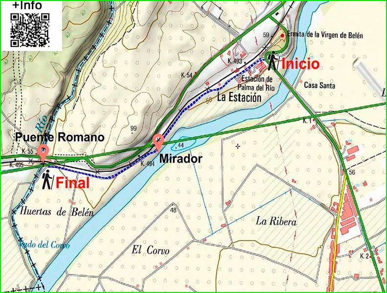 ruta Barrio del Guadalquivir - El Brillante - Pino Gordo - El Naranjo en Córdoba