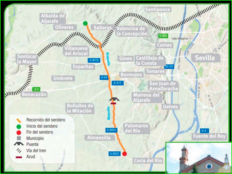 ruta Barrio del Milagro - Los Llanos vía Cañada Real de Andalucía en Albacete