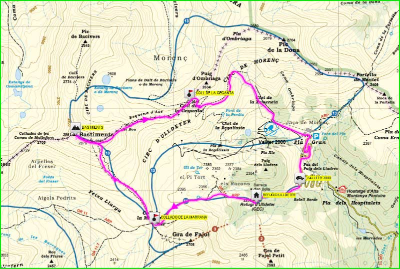 ruta por Setcases, Provincia de Gerona